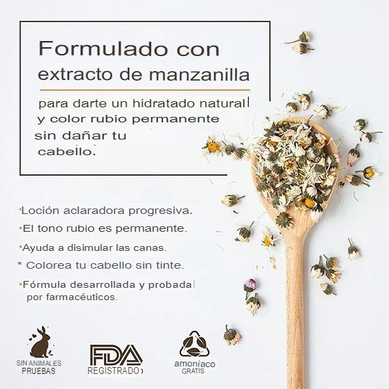 SPRAY ACLARADOR DE CABELLO - Aclara y Elimina el Frizz del Cabello