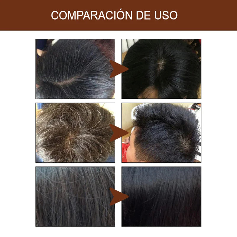 Nano Reparador - Shampoo Natural para Oscurecer y Crecer el Cabello