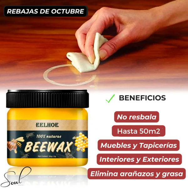 Cera reparadora para Muebles y Tapicerías - BeeWax™