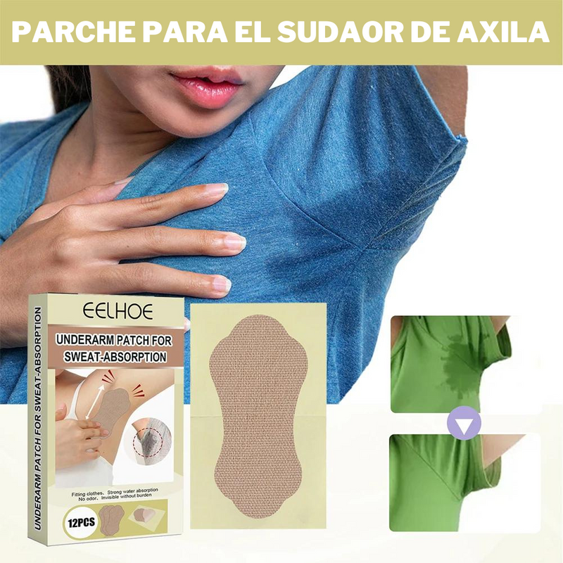 😲PARCHE PARA AXILAS | ABSORBE EL SUDOR😍