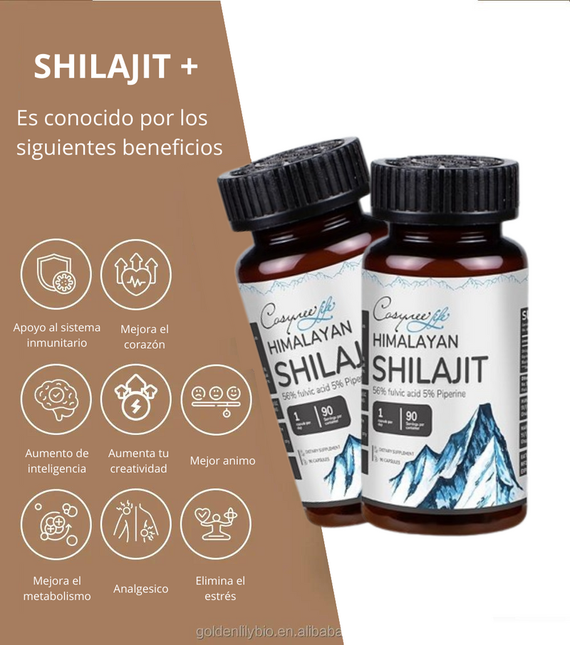 Shilajit en Capsula - Mejora al Instante