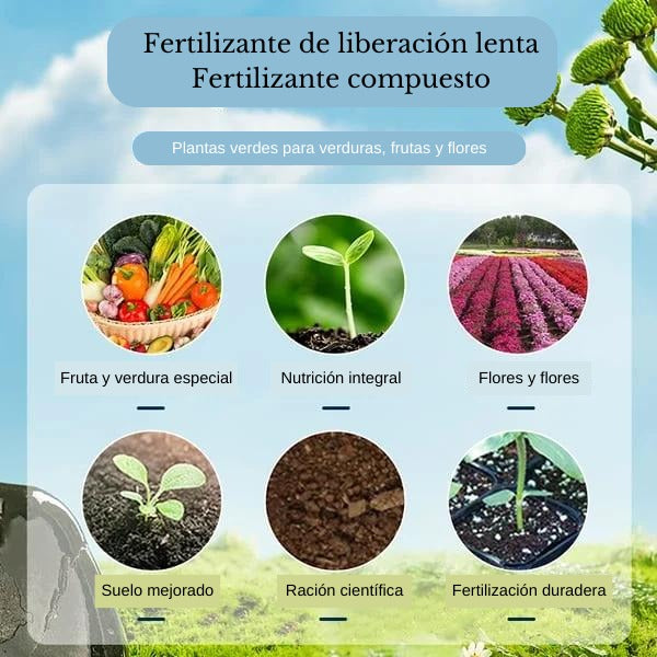 Fertilizante orgánico universal - El mejor aliado para la jardinería doméstica🌱