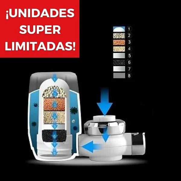 SUPER PURIFICADOR DE AGUA DE 7 ETAPAS + ENVÍO GRATIS